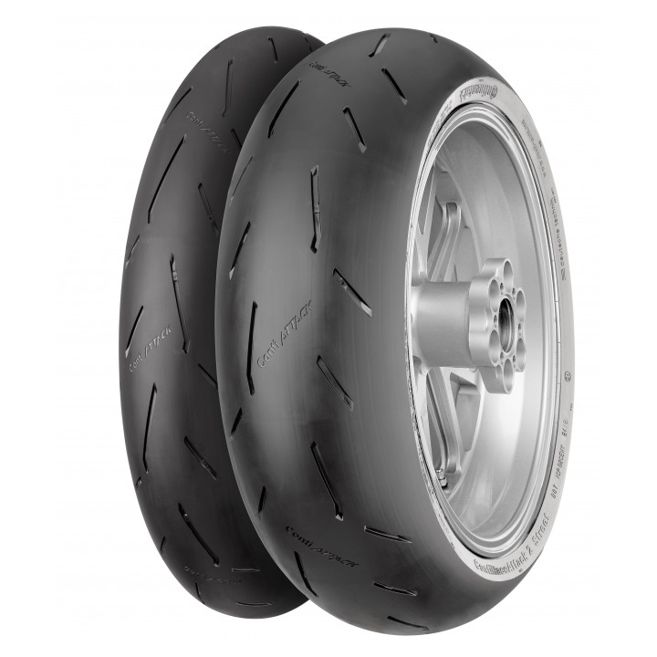 CONTINENTAL CONTIRACEATTACK 2 STREET 180/55 R17 73W - Tyresworld