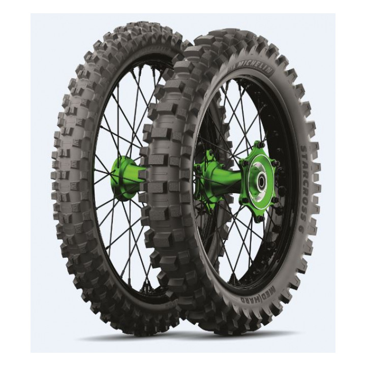 MICHELIN STARCROSS 6 MEDIUM HARD 90/100 R21 57M - Tyresworld