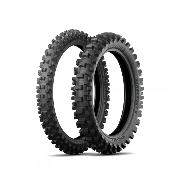 MICHELIN STARCROSS 6 MEDIUM SOFT 120/80 R19 63M - Tyresworld